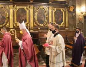 Msza Święta z okazji ósmej rocznicy wyboru papieża Franciszka 2021